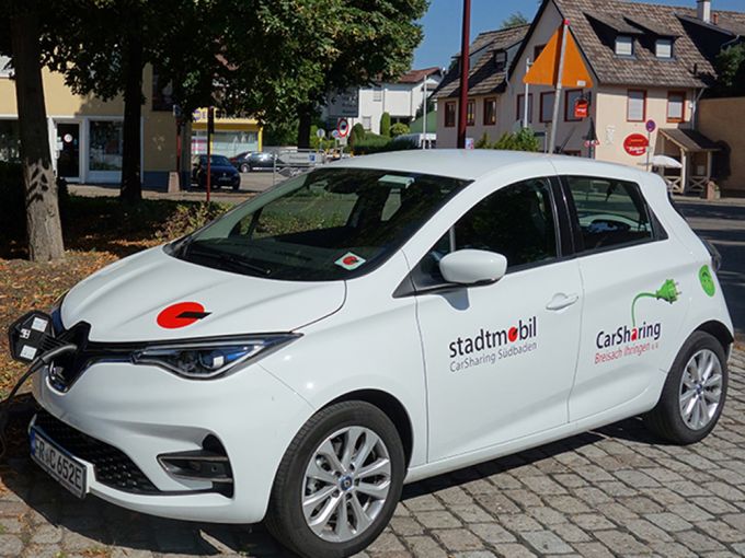 Renault Zoe, E-Auto, Kupfertorplatz