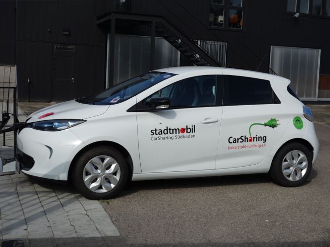 Renault Zoe, E-Auto, Badencampus